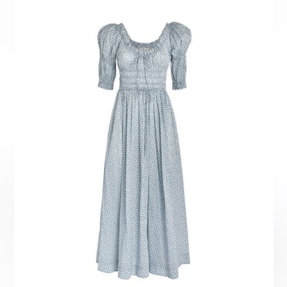 Doen Ischia Dress in Bluebell Hillside Bloom